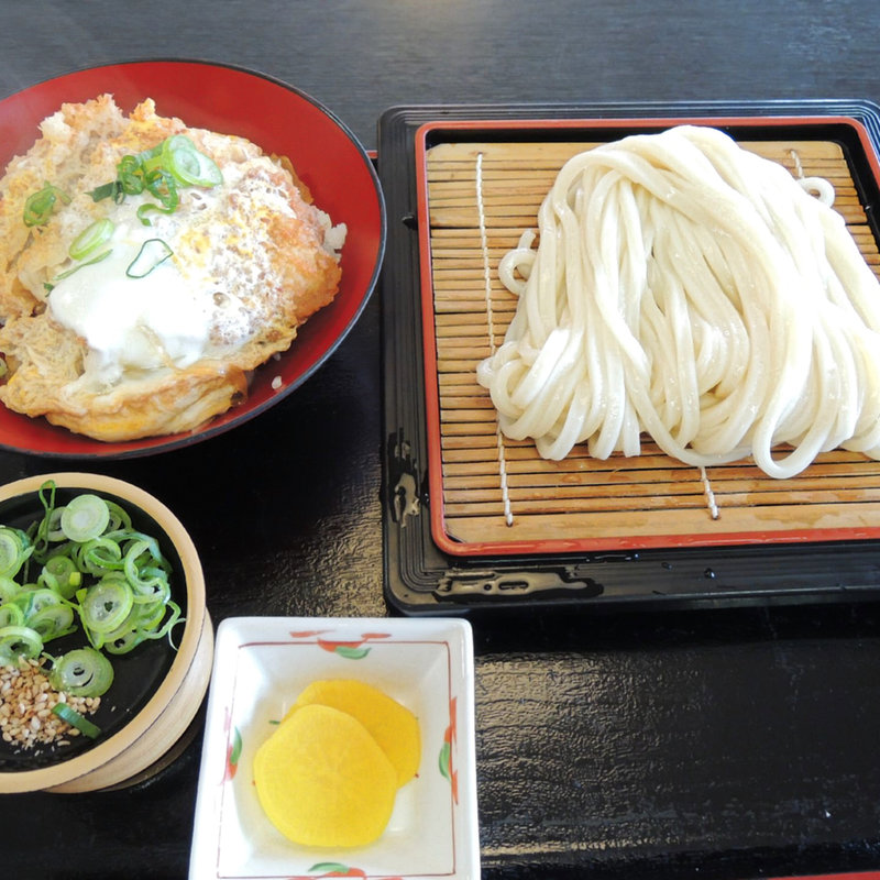 カツ丼セット(いしうす庵 レインボー店 （いしうすあん）)