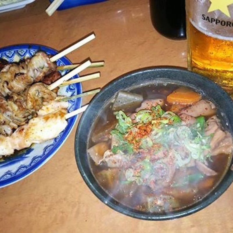 モツ煮(いせや総本店 立石支店)