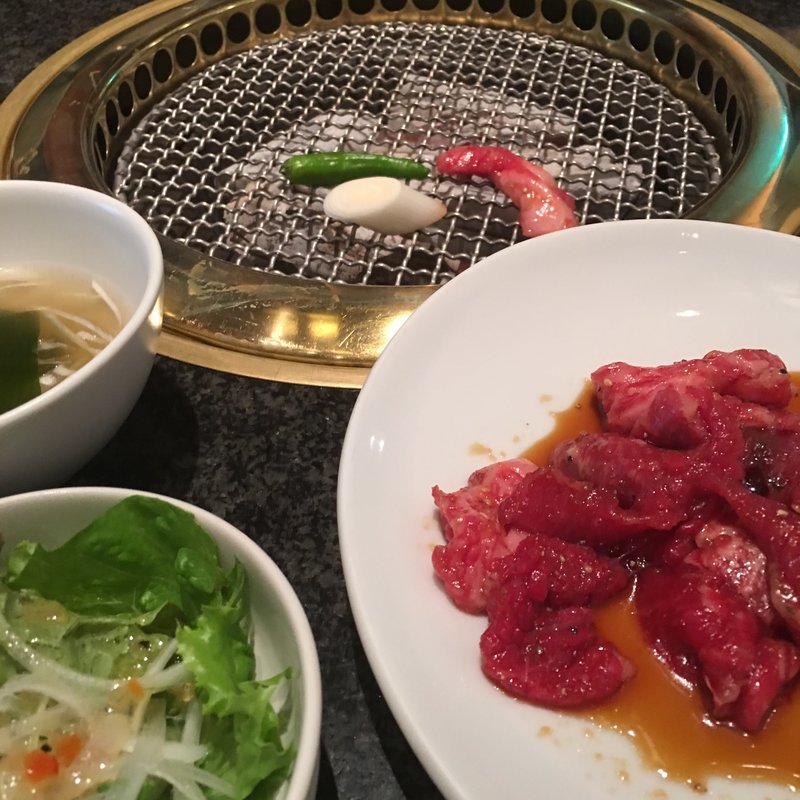 国産牛 カルビ&ロース切り落とし 100g(炭火焼肉 An （スミビヤキニク　アン）)