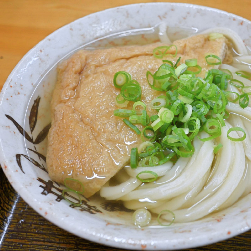 かけそのまま+お揚げ(府中家 丸亀店 )