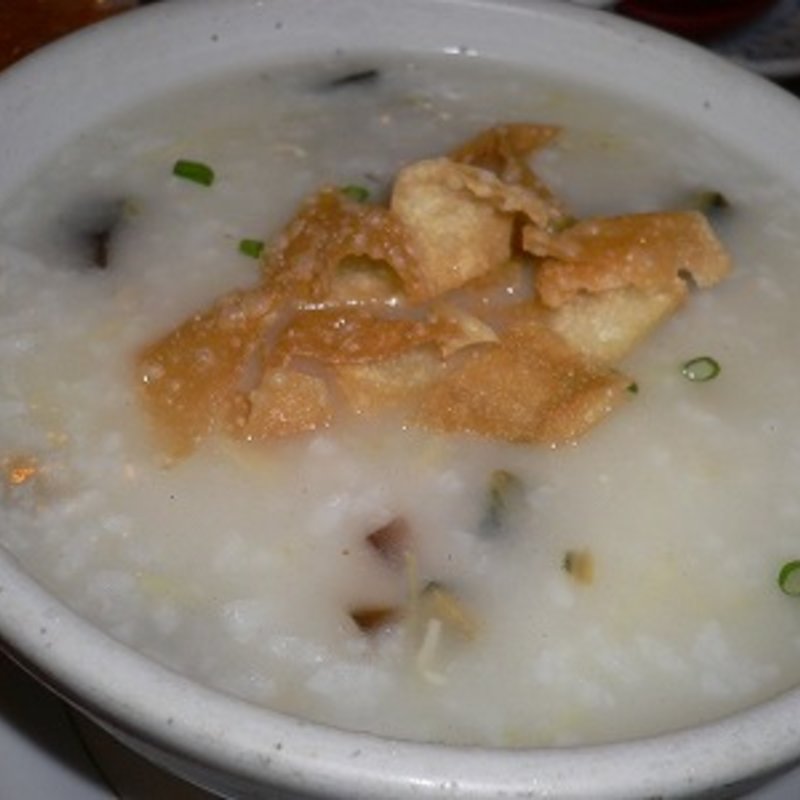 中華粥(24H 北京ダック専門店 中国茶房8 青山店 Chinese café Eight)