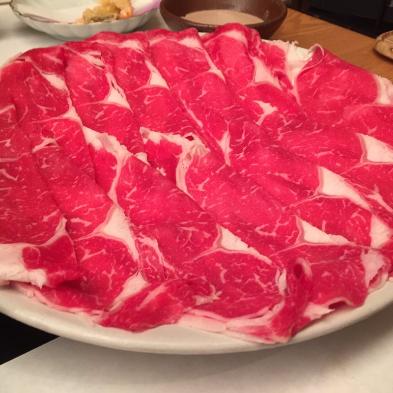 しゃぶしゃぶ（和牛霜降肉）(木曽路 三鷹店)