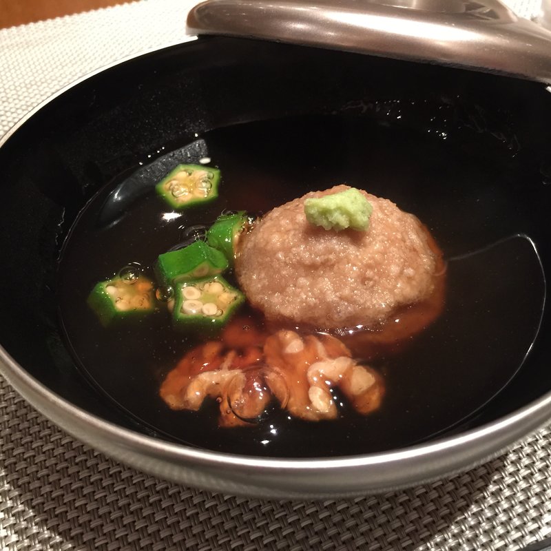 名物揚げそばがき（コース）(かみのやま温泉 葉山館 翠葉亭 )