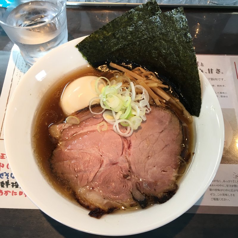 特製醤油らぁ麺(麺や 青雲志 （メンヤ セイウンシ）)