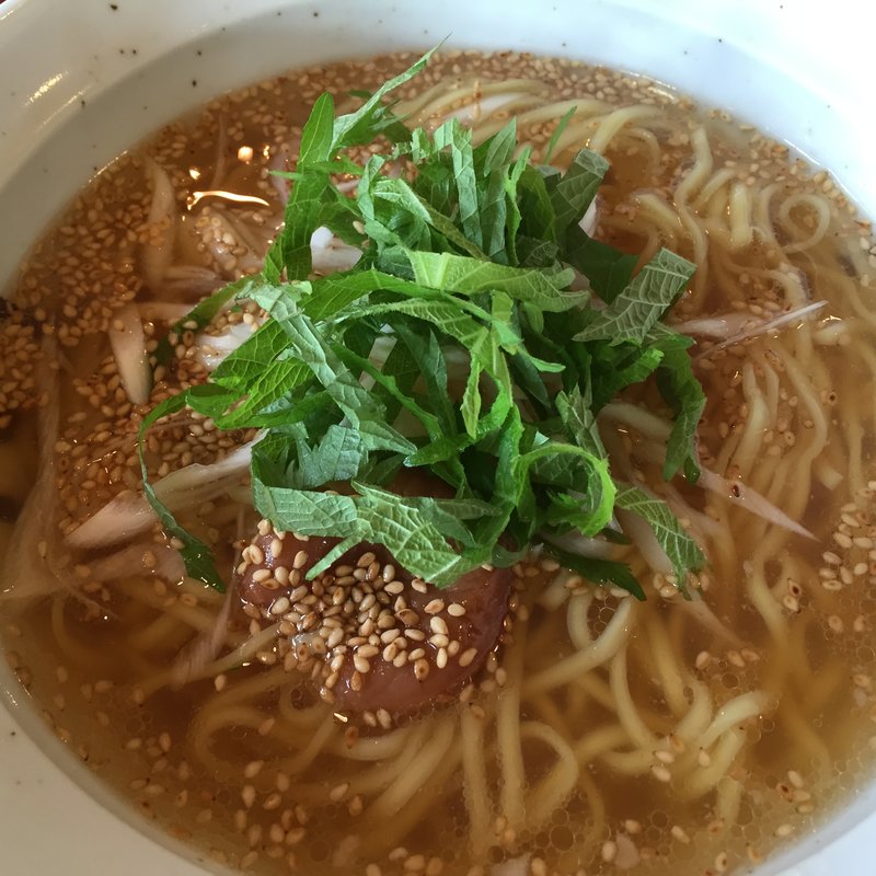 梅干と青じその塩ら～めん(にっさと )