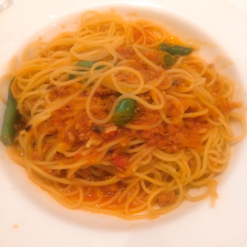 魚介のラグートマトソーススパゲッティ(アンカフェ)