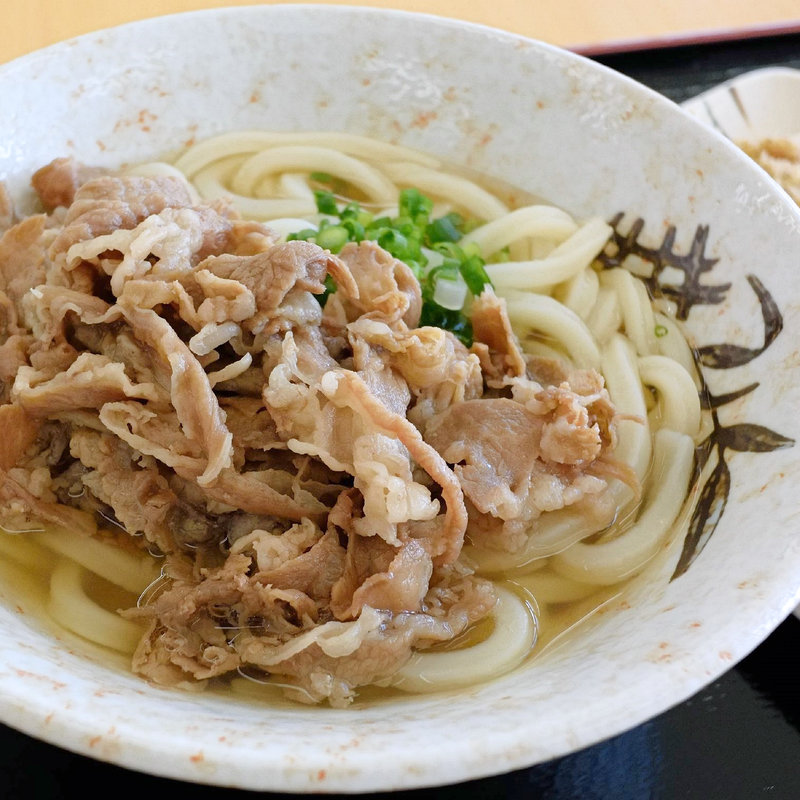 かけそのまま+肉(安西製麺所 （アンザイセイメンショ）)