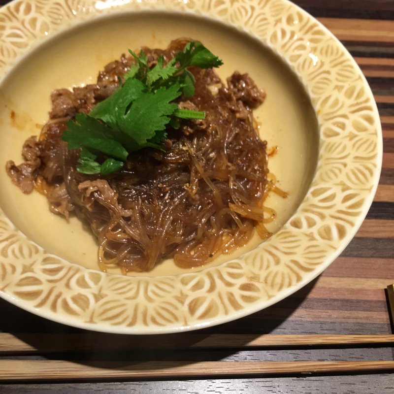 羊のスパイシー春雨(Sakeria 酒坊主)