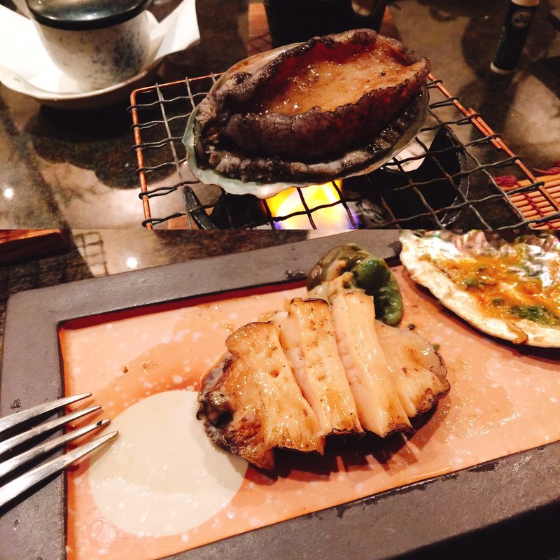 鮑の踊り焼き(舞桜)