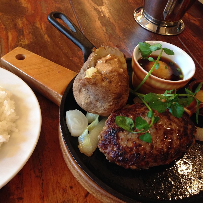和風ハンバーグ(つばめグリル 品川駅前店)