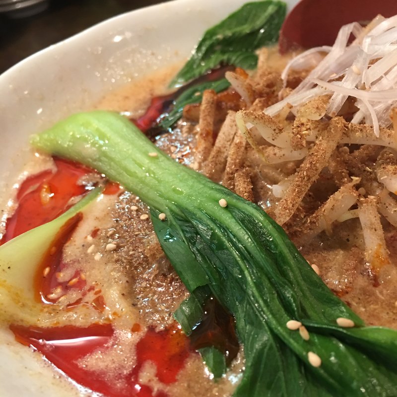 濃厚タンタン麺(乃木坂 まる彦らーめん（まるひこらーめん）)