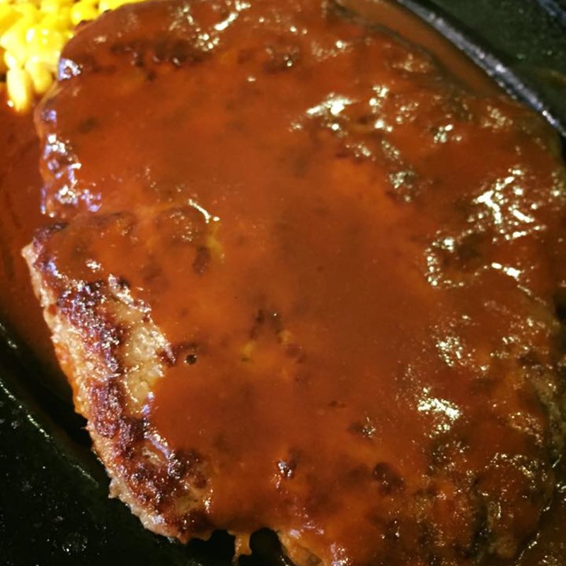 ベーコンハンバーグセット(Burg inn バーグイン)