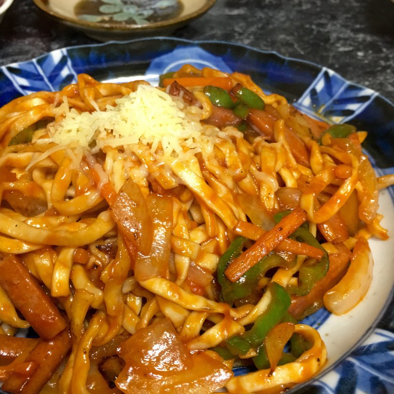 チーズナポリタン(沖縄料理 島)