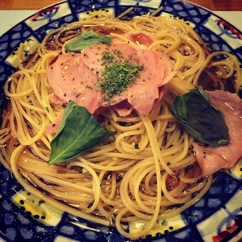 パスタセット(生ハム、コンソメ)(ジョイア・ミーア 那須本店 （Gioia Mia）)