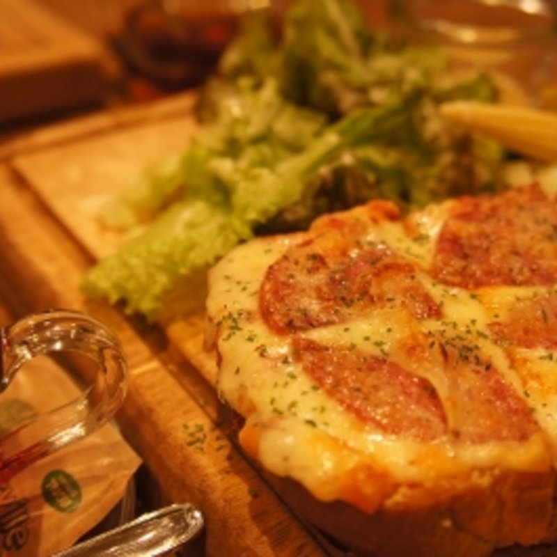 pizza toast set(WEEKEND BRUNCHBANQUET（ウィークエンド ブランチバンケット）)