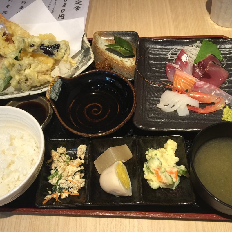 富ごはん定食(スタンドふじ)