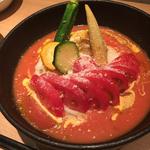 トマト冷麺(炭焼酒菜 HANABI )