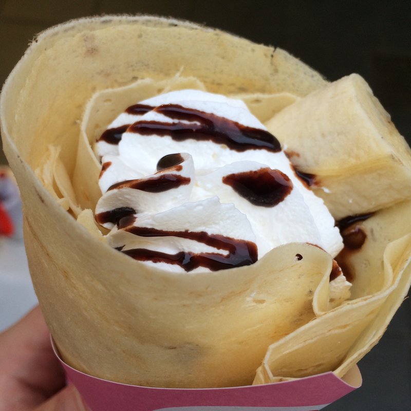 バナナチョコクレープ(sweet box)