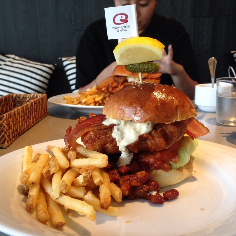 原宿BMCバーガー(GOOD MORNING CAFE & GRILL キュウリ （グッドモーニングカフェ＆グリル　キュウリ）)