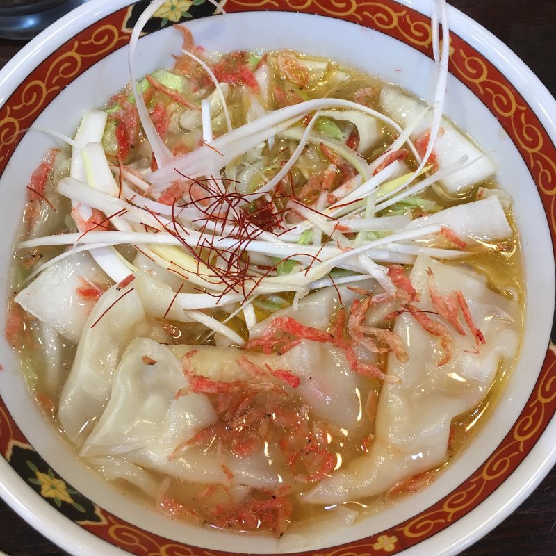 えび塩わんたん麺(しお福 )