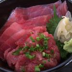 マグロづくし丼(タニヤ食堂 （【旧店名】たにやの食堂）)