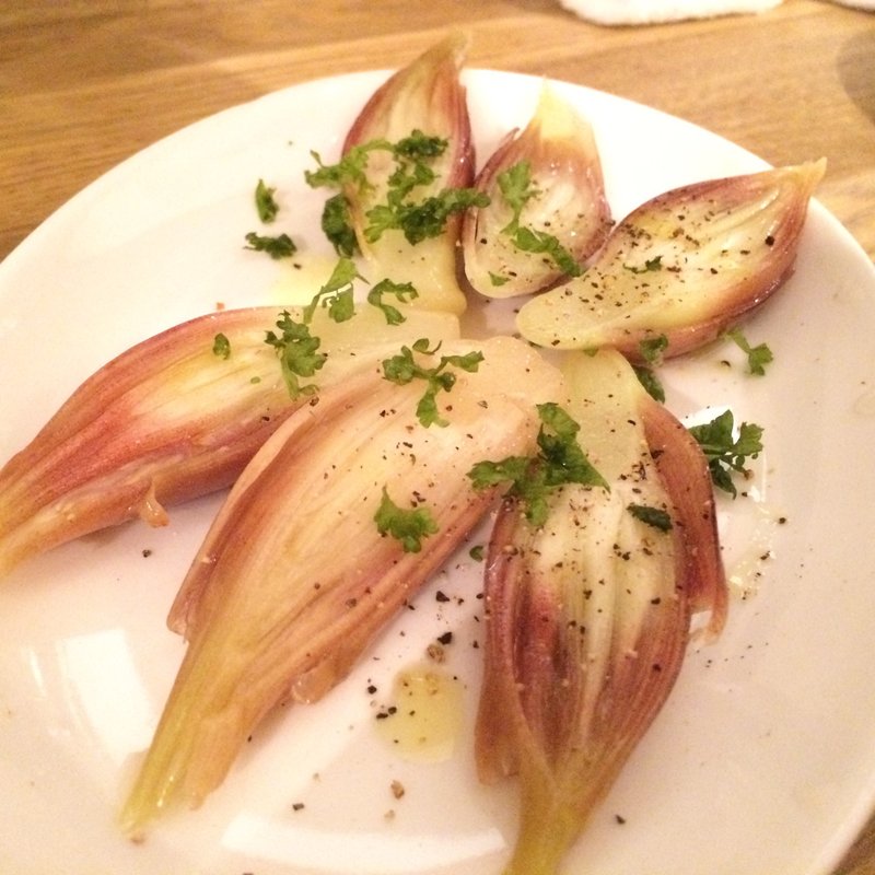 ミョウガのピクルス(松澤ワイン食堂)