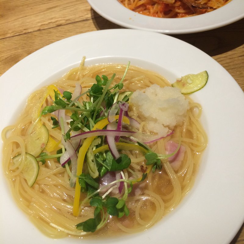 まぐろの和風おろしパスタ(マカロニ 名古屋店 （MACCARONI）)