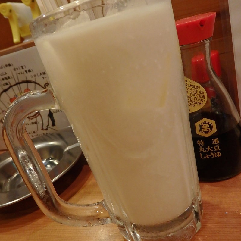 豆乳ハイ(もつ焼き煮込み鶴田 )