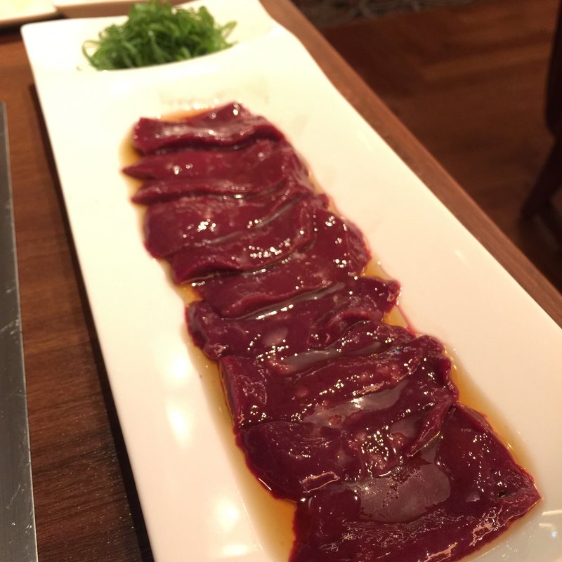 レバー(麻布十番焼肉 KINTAN)