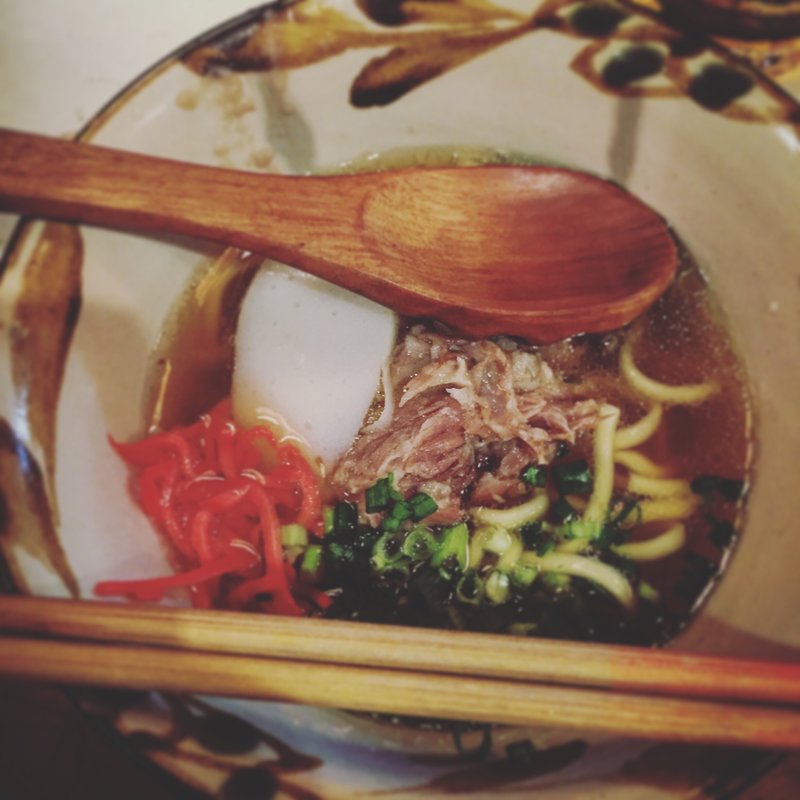 ソーキそば(茅ヶ崎チャンプルー)