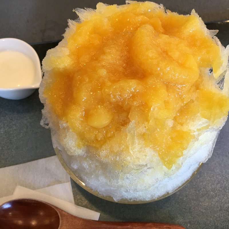 夏みかん氷(茶鎌 二の鳥居店)