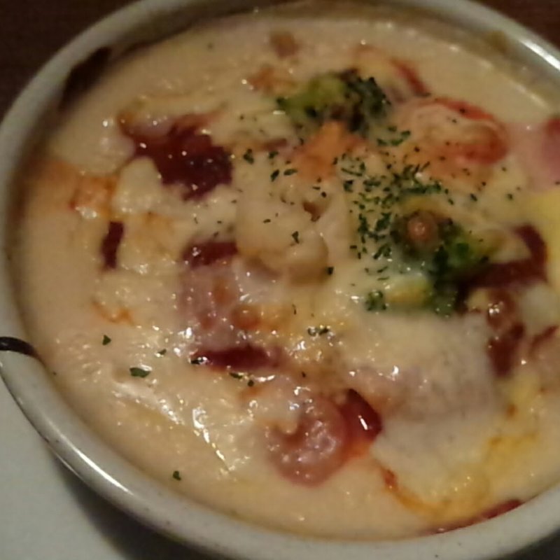 グラタン風ミートソースのチーズ焼きスパ(夢街道 高林店 )