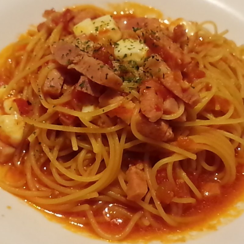 モッツアレラと厚切りベーコンの濃くウマso-su(青の洞窟 )