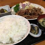 牛バラ焼肉定食(富久どり食堂 )