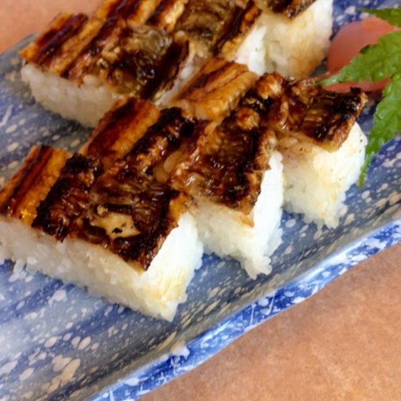 穴子の棒寿司(讃岐うどん凡蔵)