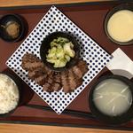 牛タン定食(炭焼･仙台牛たん あかり)