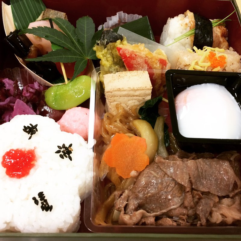 お弁当 折詰 若竹(人形町今半 銀座店)
