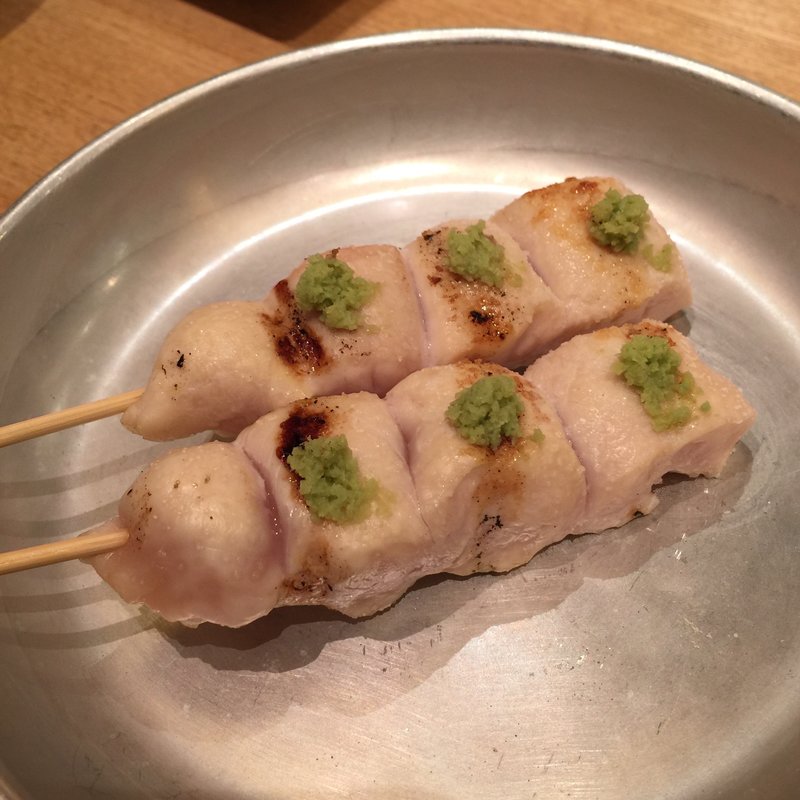 ささみ(わさびのせ)(焼き鳥 きんざん 名駅四丁目店 )