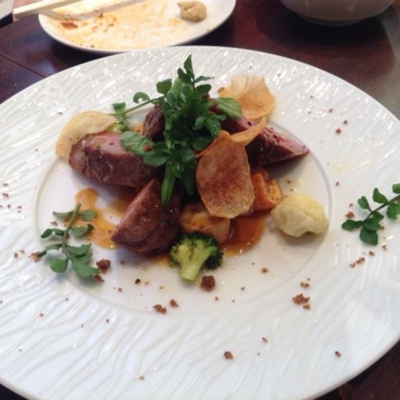 イベリコ豚のベジョータ(俺のフレンチ・イタリアン 松竹芸能 角座広場)