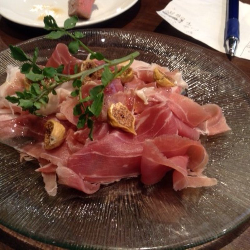 パルマ産プロシュート(俺のフレンチ・イタリアン 松竹芸能 角座広場)