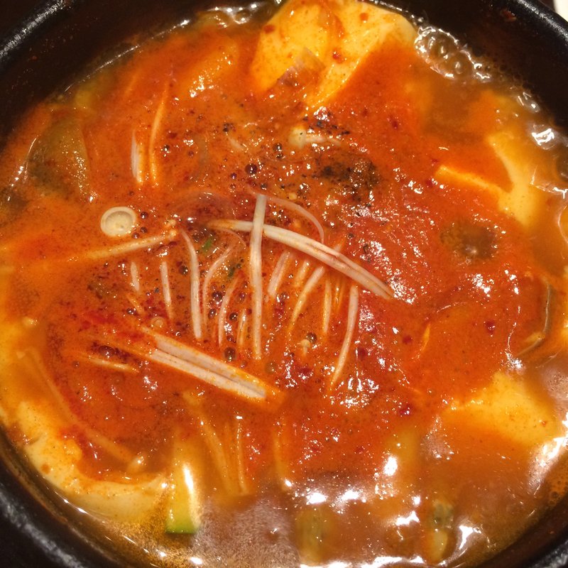 スンドゥブ(韓美膳 東京ドームラクーア店)