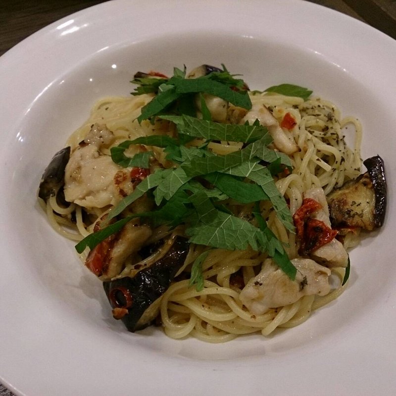 ナスベーコンアラビアータ(ポポラマーマ ピオニウォーク東松山店)