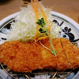 ロースかつ定食【100g】(とんかつ浜勝 ＪＲお茶の水店 （はまかつ）)