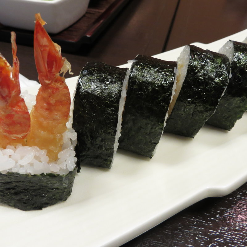 エビ天握り(采帆久亭)