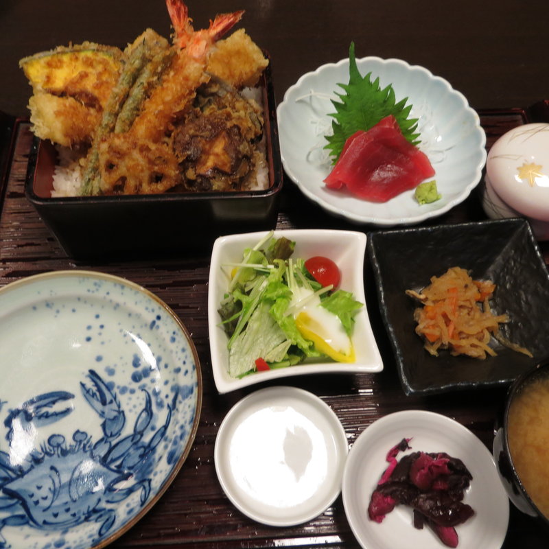 天丼御膳(采帆久亭)