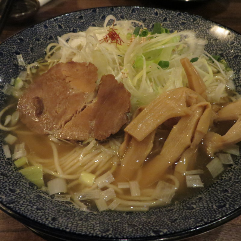 雅楽谷ラーメン(和風楽麺 四代目 ひのでや 蓮田本店)