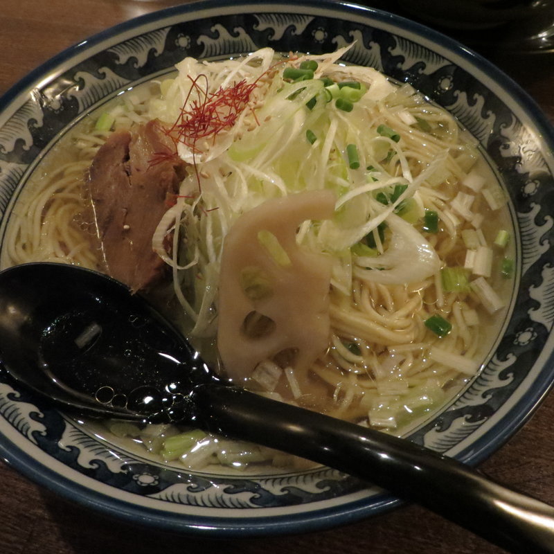 しおラーメン(和風楽麺 四代目 ひのでや 蓮田本店)