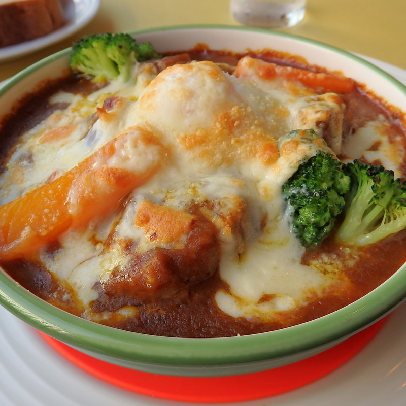 とろとろ卵の焼きカレー(銀座木村家)