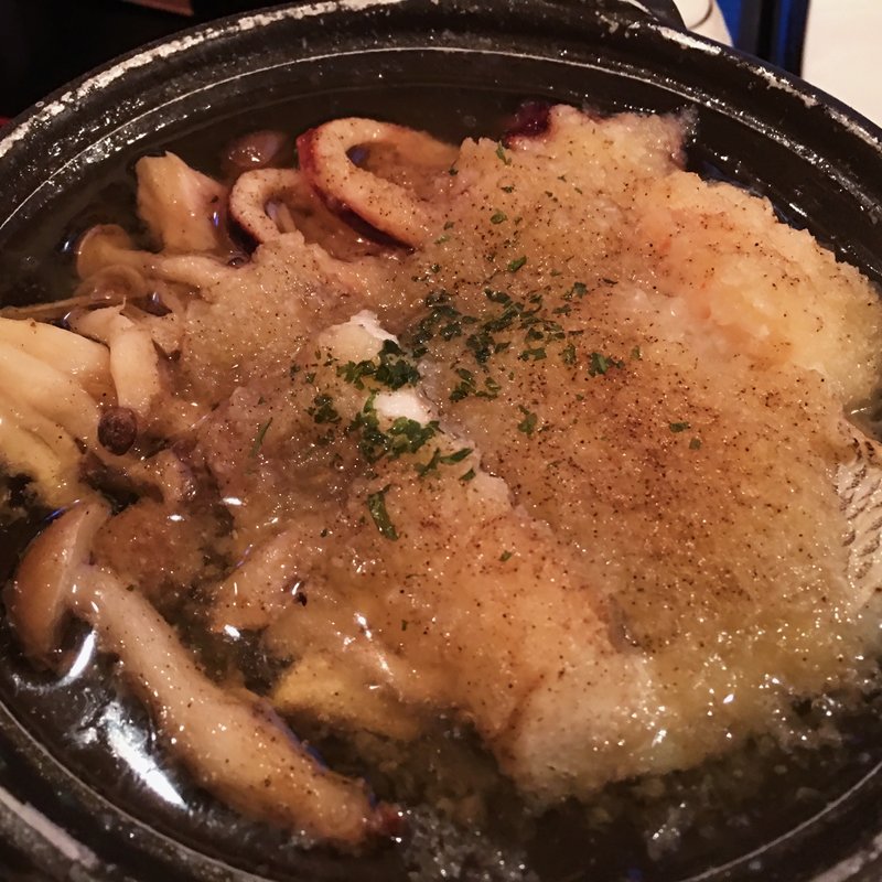 魚介のアヒージョ(番屋七宝丸)