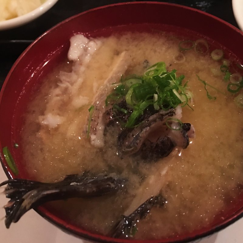 おこぜ味噌汁(番屋七宝丸)